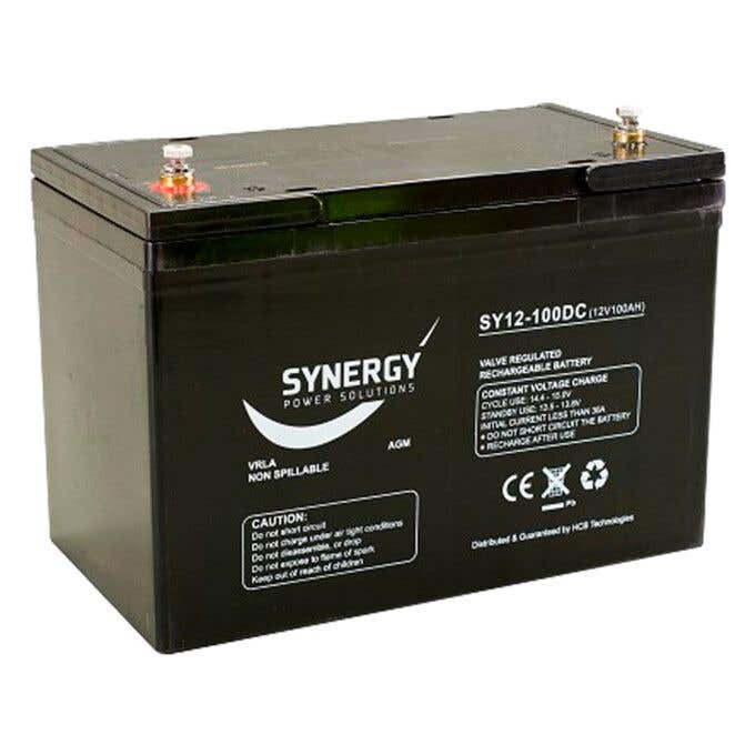 Synergy 12v 100ah Agm Deep Cycle Battery