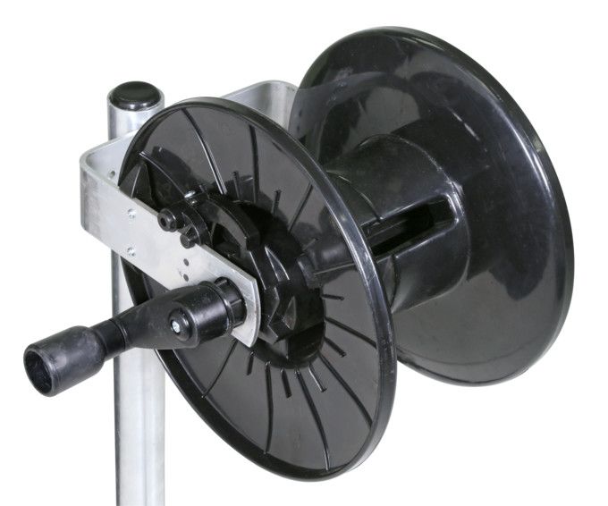 Longline Boat Reel on Stand Bare