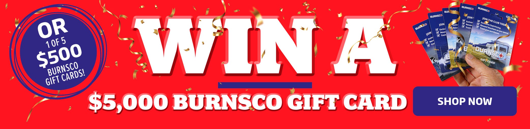 Win 5k | Burnsco | NZ