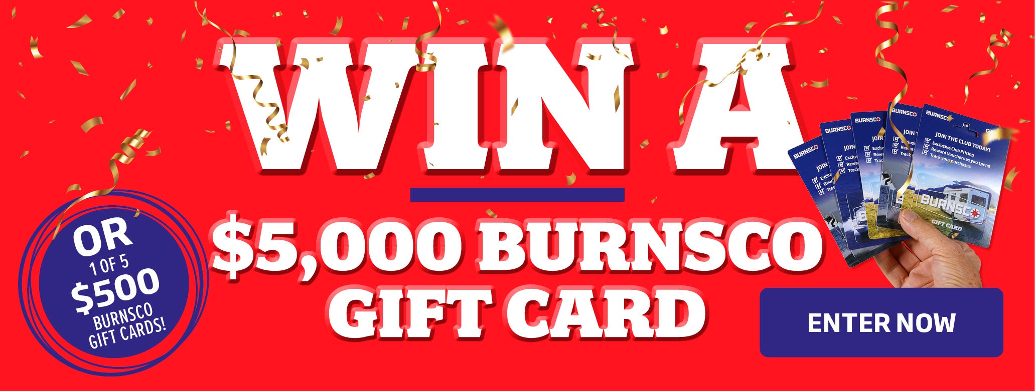 Win 5k | Burnsco | NZ